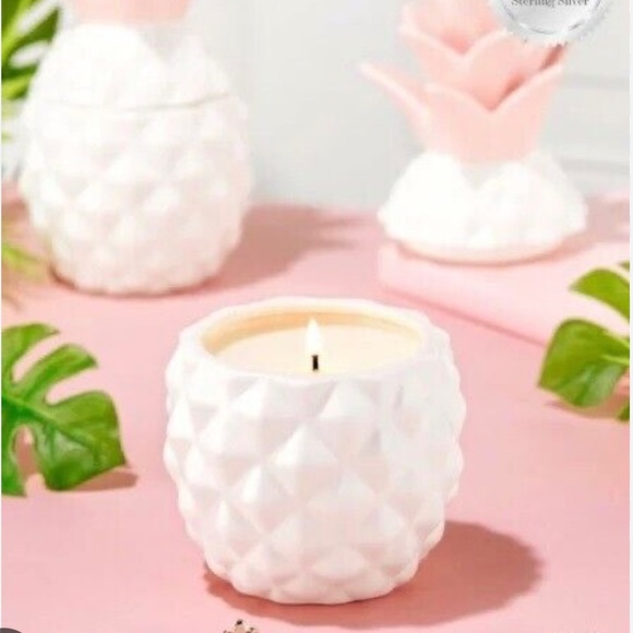FREE SHIPPING Pineapple Jar Candle + Ring🍍🕯️ - Picture 5 of 6